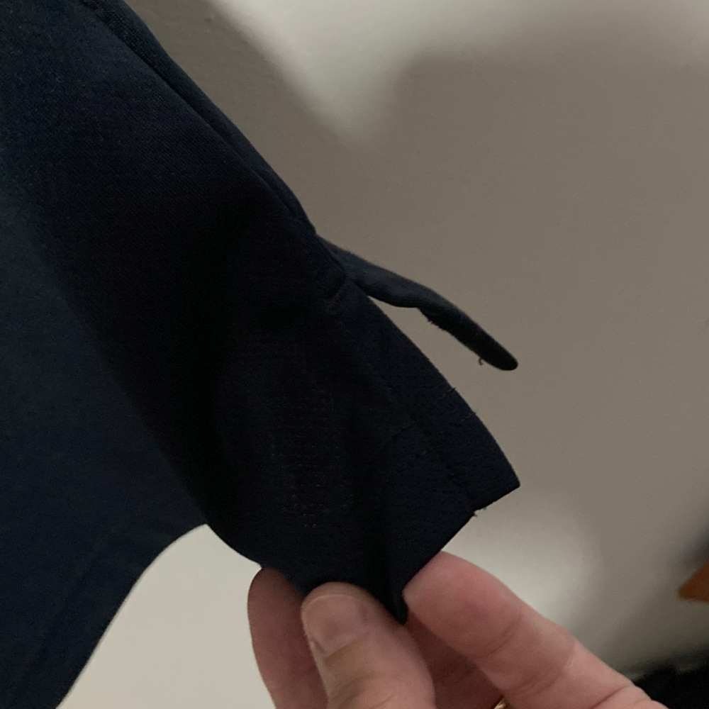 IZOD Men's Dark Blue Polo Shirt - Picture 4 of 5